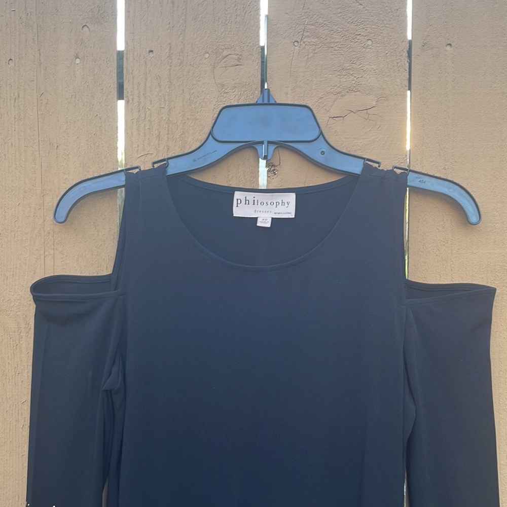 LITTLE BLACK SHOULDER-LESS DRESS!! - Picture 3 of 3